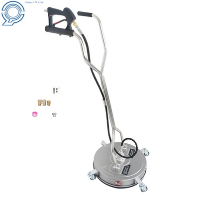 #ad 20quot; Pressure Washer Surface Cleaner Dual Handles with 4 Wheels 6000PSI Washer $127.87