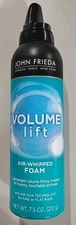 John Frieda Volume Lift Air Whipped Foam – Lightweight Mousse for Flat Fine Hair