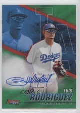 2021 Bowman's Best of Green Refractor 10/99 Luis Rodriguez #B21-LRZ Auto 0xz8