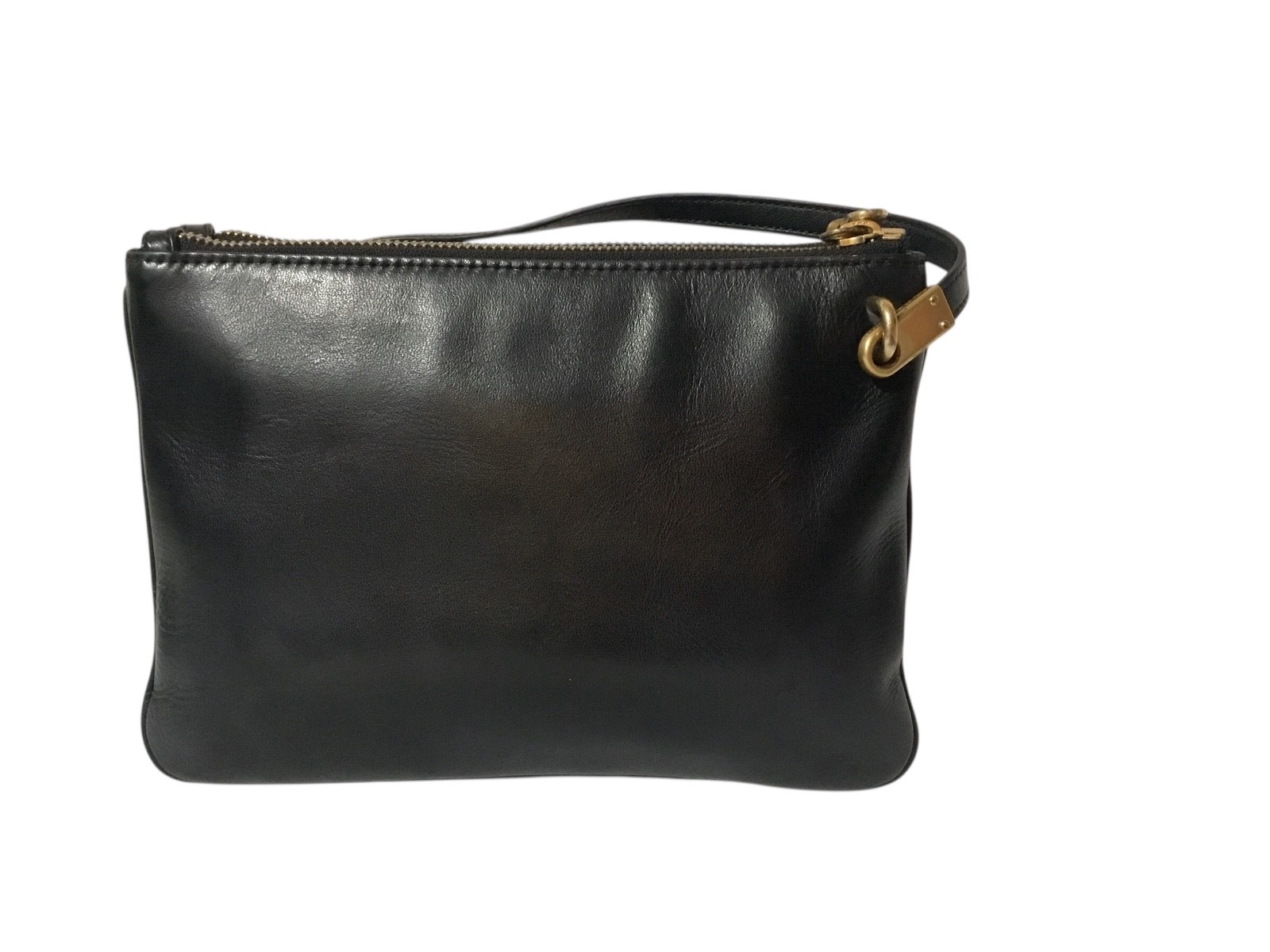Authentic Marc Jacobs Double Compartment Black Le… - image 3