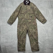 Liberty Coveralls Mens 2XL Realtree Camo Insulated Hunting Made in USA Workwear