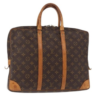 LOUIS VUITTON Monogram Porte Documents Voyage Business Bag M53361