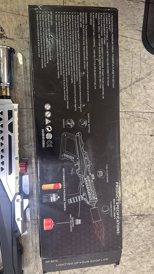 Многофункциональный факел только $29,99 💥 сильное пламя, 🔧 идеально подходит для барбекю, ремонта - Изображение 3 из 4