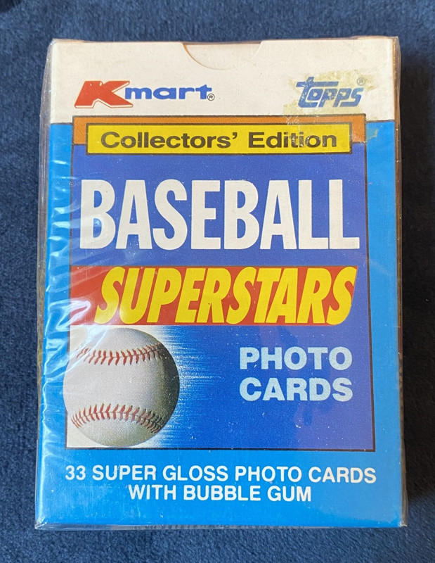 1990 TOPPS /KMART COLLECTORS' EDITION / BASEBALL SUPERSTARS / FACTORY SEALED