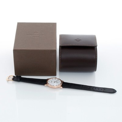 Patek Philippe Calatrava 3919R Rose Gold 33mm New Patek Strap W/Patek Box