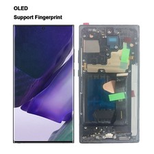 For Samsung Galaxy Note 20 Ultra 5G N985 OLED LCD Touch Screen Digitizer Frame