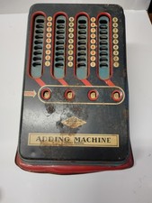 Wolverine Adding Machine Tin Mechanical Calculator Patent Pending