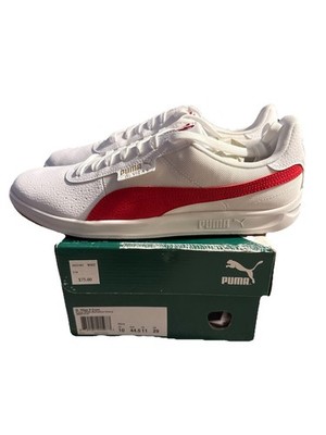 NEW w/ Box Mens PUMA G. Vilas Core Size 11 UK 10 Eur 44.5 White Red RARE