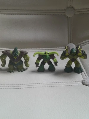 Gormiti / Lot De 3 Figurines Du Peuple De La Forêt/ 2 Figurines Avec Connecteur - Photo 1/4