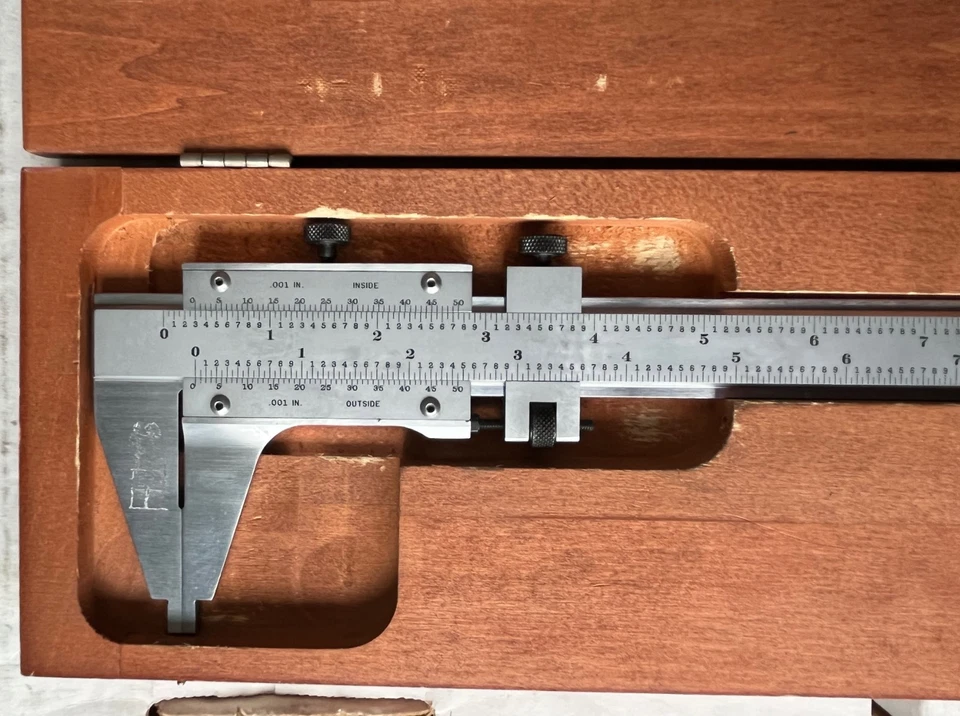 Starrett 12 inch Vernier Caliper for Outside & Inside Measurement (Model 123) - Image 2 of 4