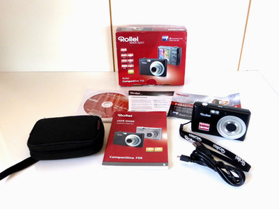 Rollei Digitalkamera Compactline 750 - 16.0 MP Point and Shoot