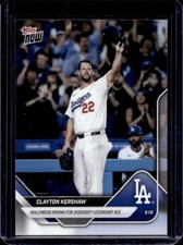 2025 Topps Now Clayton Kershaw #734 Dodgers