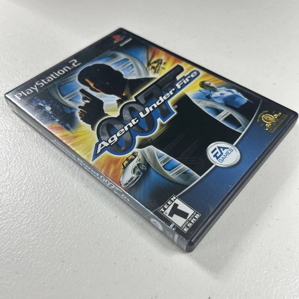 Lote de juegos James Bond 007 PS2 - Nightfire, Goldeneye, Agent Under Fire - CIB Foto 4 de 4