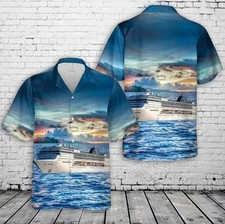 Camicia hawaiana MSC Opera tutte le taglie US