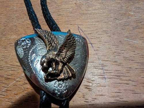 Bald Eagle Bola/Bolo Native American Tie