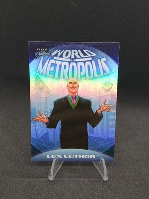 Fleer Brilliants Superman, Lex Luther World Of Metropolis WM-10