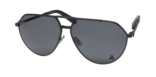 NEU PHILIPP PLEIN SPP007 PLEIN THE SKULL SONNENBRILLE SCHWARZ ITALIEN SCHILD METALL & - Bild 1 von 8
