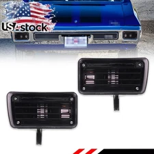 2PCS Smoked Lens Rear Tail Lights Brake Lamps For 1970 Chevry Chevelle