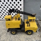 Vintage Tonka Clam Bucket Mobile Crane Truck Equipment Mound MN Pressed Steel