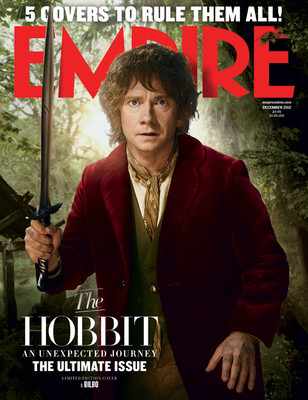 EMPIRE,The Hobbit,An Unexpected Journey,BILBO,Martin Freeman,Evangeline Lily,3D