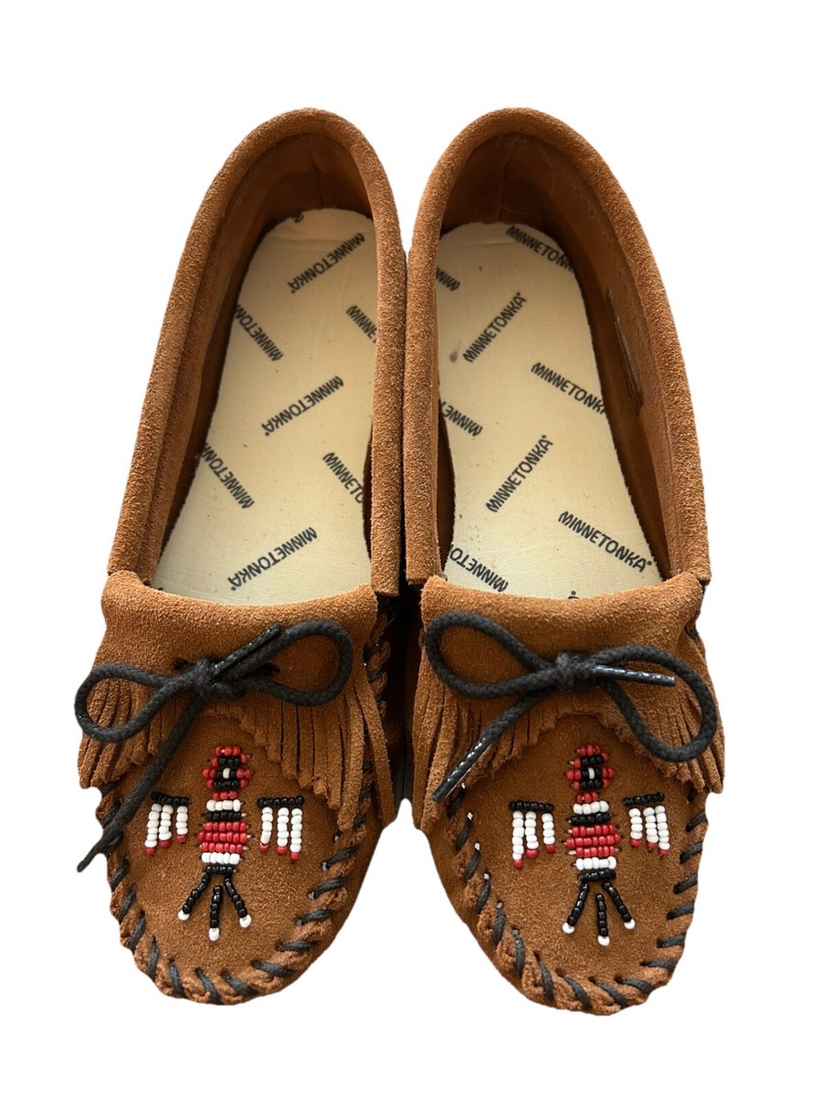 Vintage Minnetonka Mocc Minnetonka White Moccasins White Moccasins