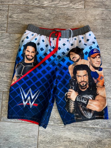 WWE Boys Swim Trunks Swimming Shorts 