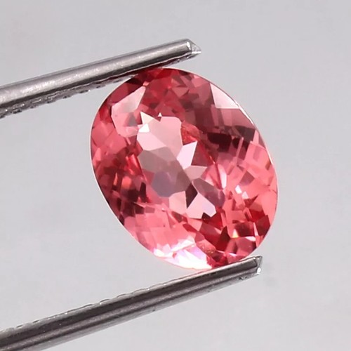 Zaffiro Ceylon Padparadscha naturale impeccabile taglio ovale pietra preziosa sfusa 11x9 mm - Foto 6 di 8