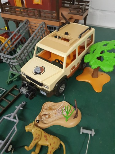 Playmobil Safari Konvolut Omerbatistation Jeep - Bild 4 von 12