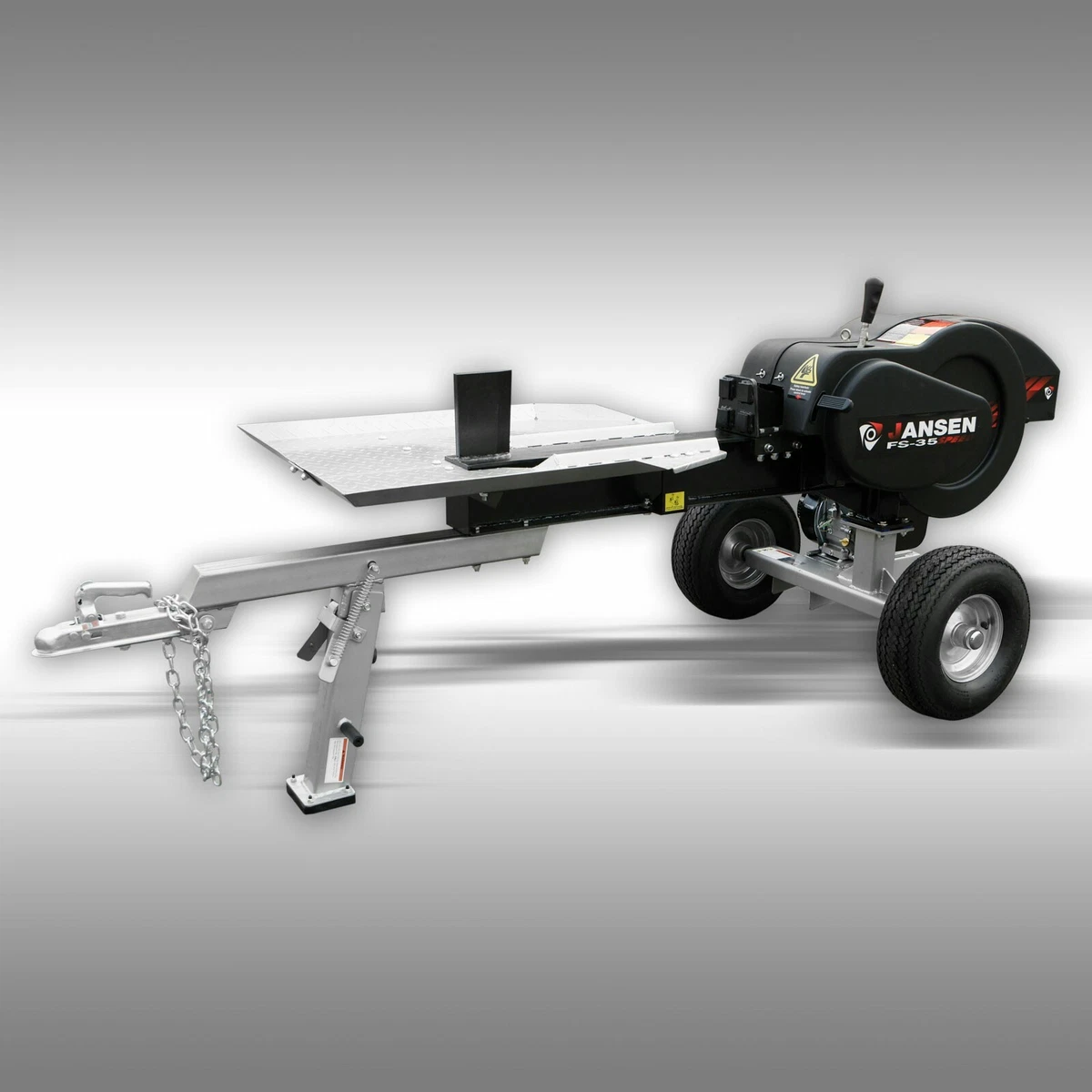 Log Splitter Hire With Operator Firewood Splitting Service