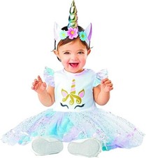 Halloween Costume for Infant Baby Daydream Unicorn 2 pc 6-12 months NEW