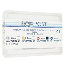 *1-Pack* Danville Zest IcePost Integrated Composite Refill 1.4 mm Red 90088-01