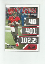 2021 SCORE NEXT LEVEL STATS #1 TOM BRADY