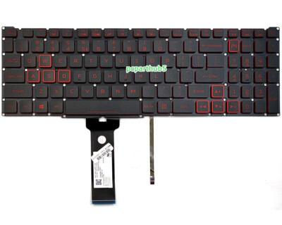 Acer Nitro 5 AN515-55 véritable repose-poignets et clavier américain Acer Nitro 5 AN515-55 véritable repose-poignets et clavier américain
