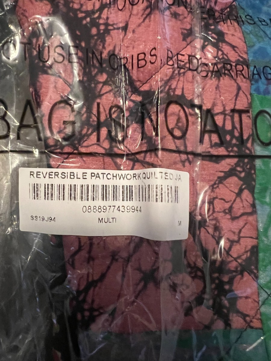 Supreme Reversible Patchwork Quilted Jackets Medium DS Supreme Reversible Patchwork Quilted Jackets Medium DS