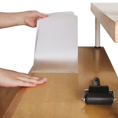 BUTIZONE 6"x30" Stair Treads Non-Slip Strips Indoors Clear Safety Anti Slip Step Grip Tap