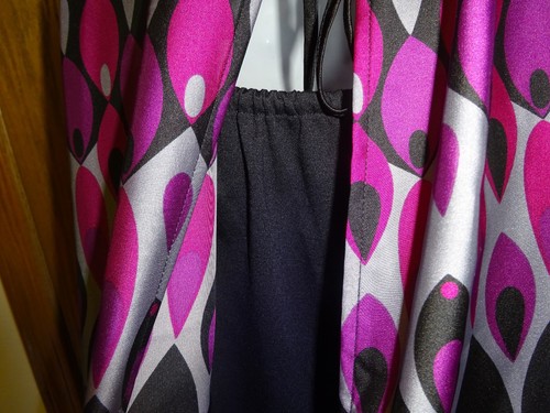 NEW WOMEN'S VANITY BLACK PURPLE SHIRT SIZE SMALL - Picture 5 of 6