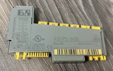 B&R X20-PS-9400 POWER SUPPLY MODULE X20PS9400 24VDC .7A X20 Bus Controller - USA
