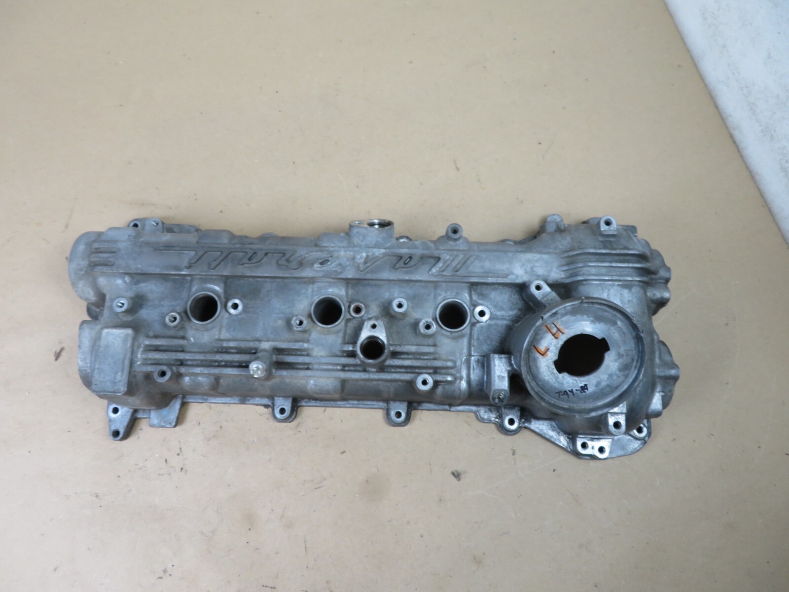 2014-2017 MASERATI GHIBLI SQ4 3.0L TWIN TURBO ENGINE LEFT SIDE VALVE COVER OEM
