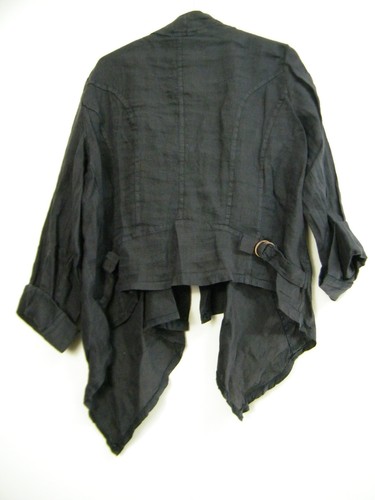 LAGENLOOK 100% LEINEN JACKE IN 6 FARBEN, ONE SIZE: Regular to Fit GR. 10-14 - Bild 18 von 48