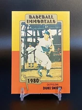 1980 TCMA Baseball Immortals #170 Duke Snider Dodgers