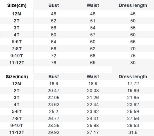 Infant Short Puff Sleeve Vestido Girl Princess Elegant dress Party Costume - Picture 8 of 16