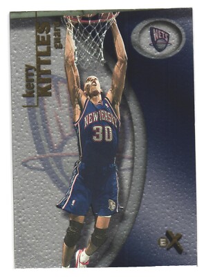 2000-01 E-X NBA Basketball New Jersey Nets Kerry Kittles