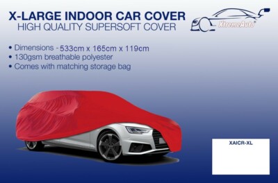 XL Red Indoor Car Cover Protector FOR RENAULT Espace V 2015-2016