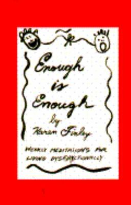 #ad #ad Enough is Enough: Weekly Meditations for Living Dysfunctionally by Finley Karen $8.28