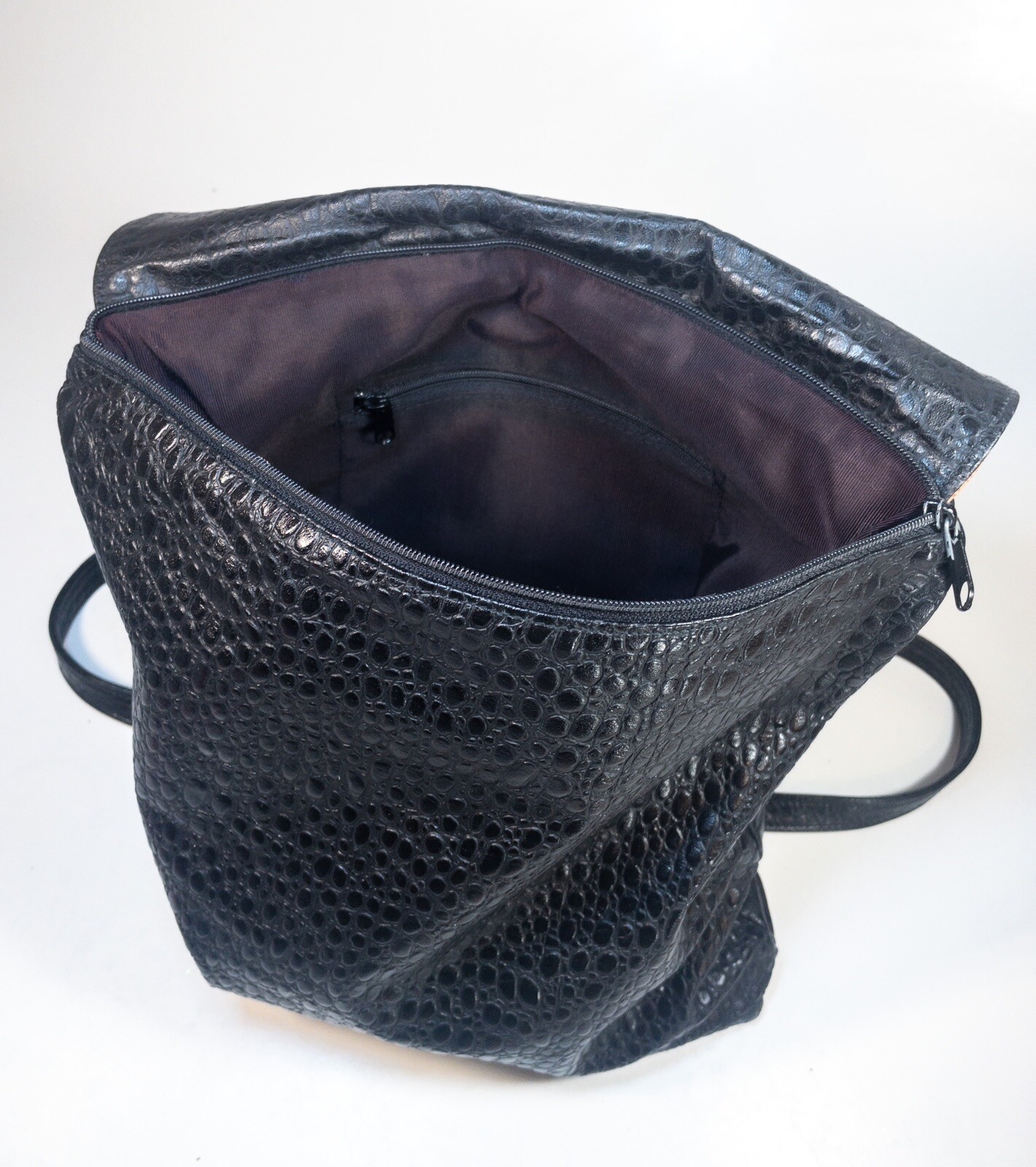 Vintage Patchwork Exotic Leather Handmade Boho Hi… - image 6