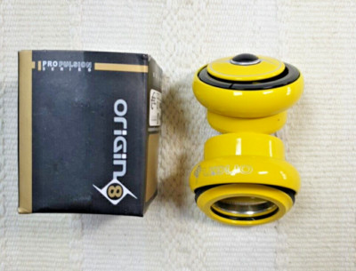 Origin8 Pro Pulsion Steuersatz gewindelos 1 1/8'' in gelb - Neu
