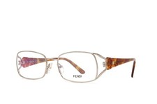 Fendi Women's Eyeglasses Optical Frames F872 715 Gold Rose 52mm NEW 