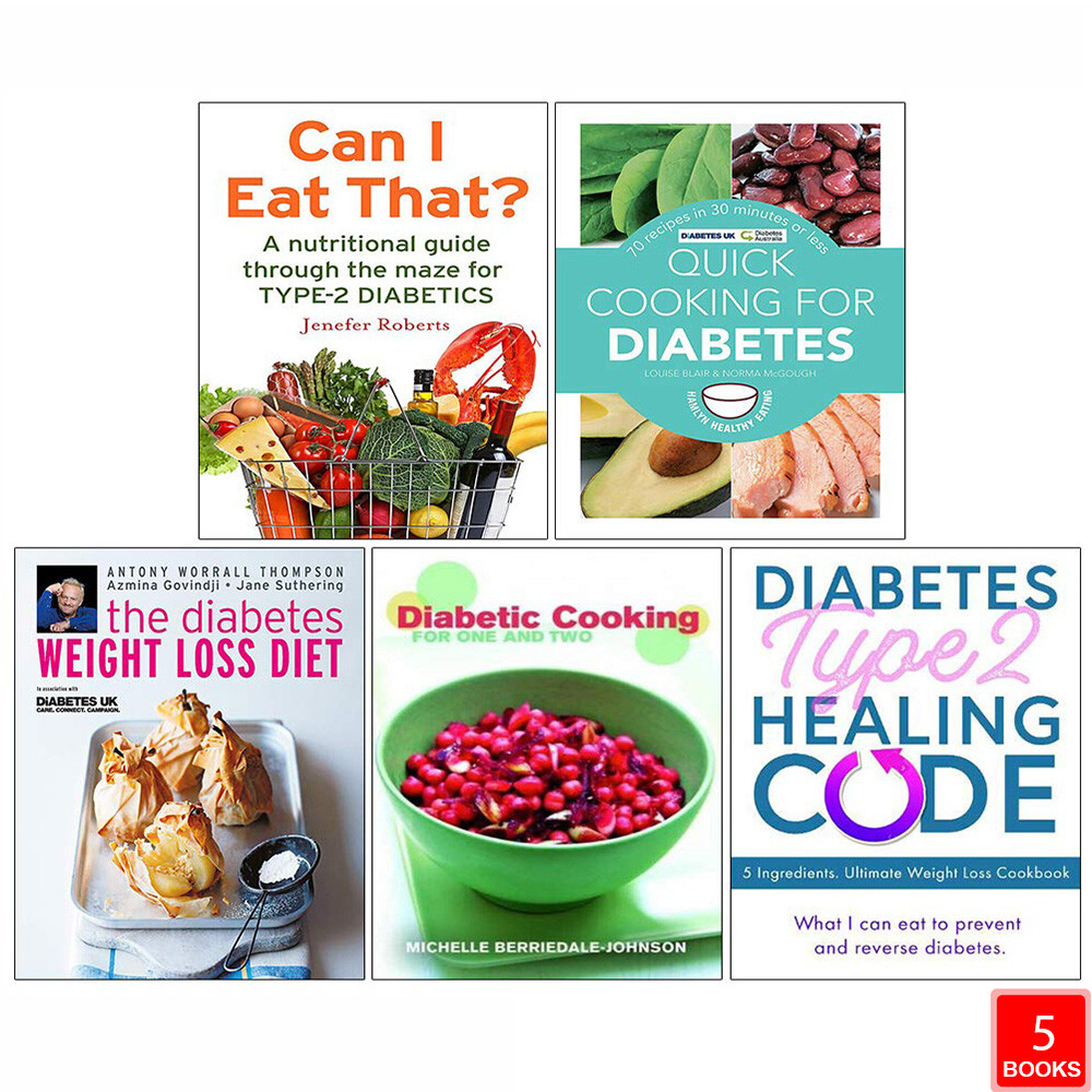 Can I Eat That,Quick Cooking For Diabetes,Diabetes Type 5 Books Collection Set