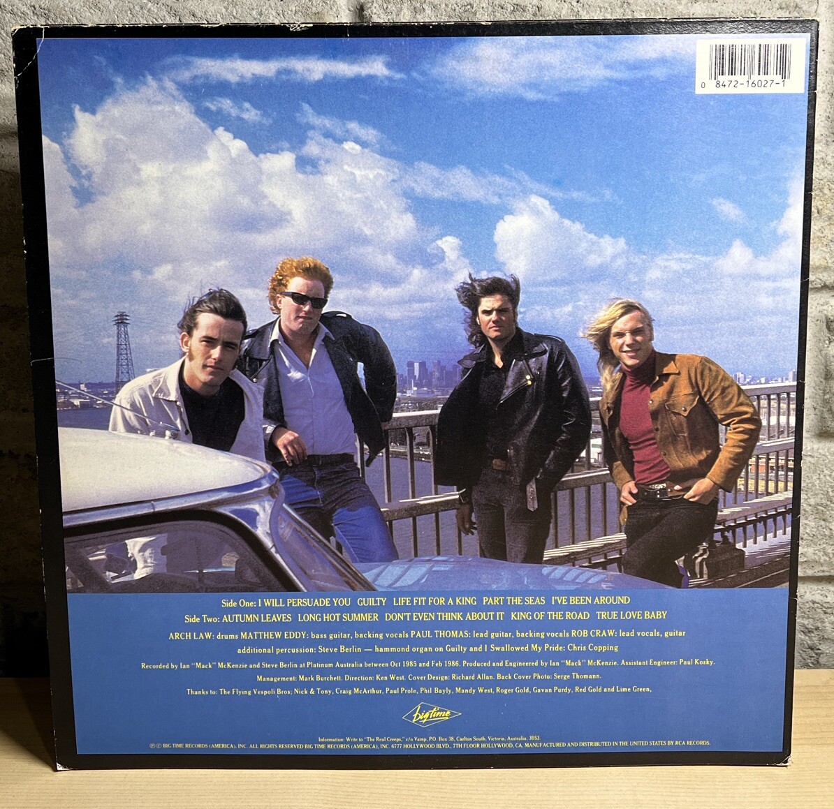 Huxton Creepers 12 Days To Paris LP Big Time / RCA 1986 VG/NM | eBay