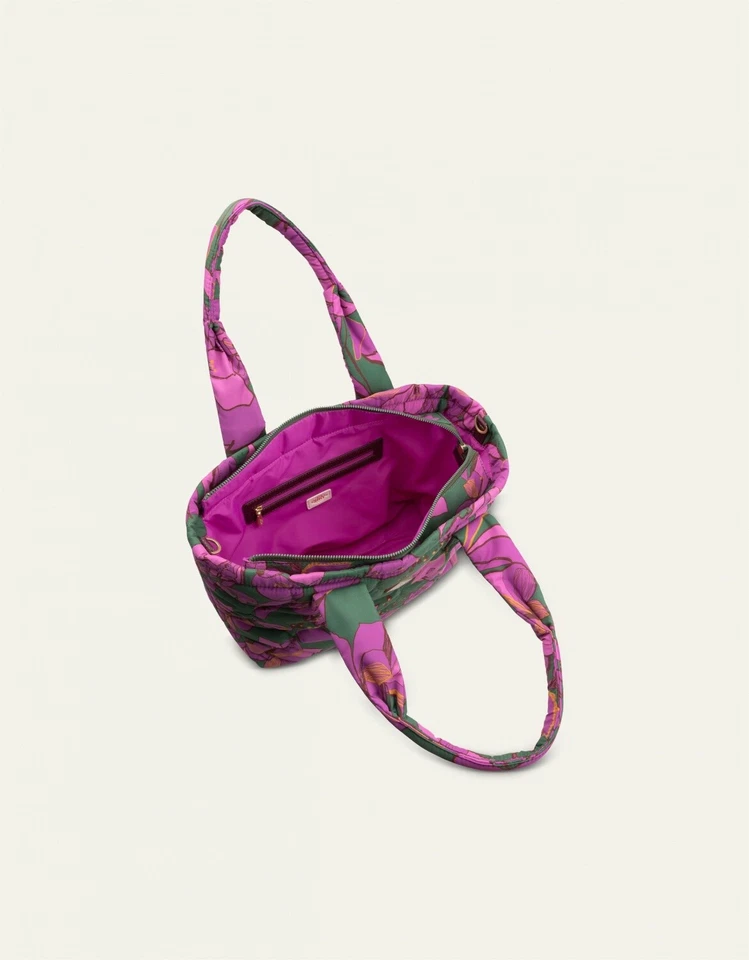 Oilily Heidi Handbag Sketchy Flower Forest Green - Image 4 of 4